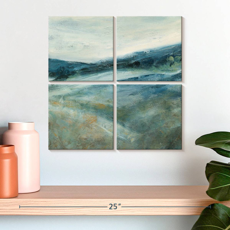 Distant Shadows II, 18" H x 18" W