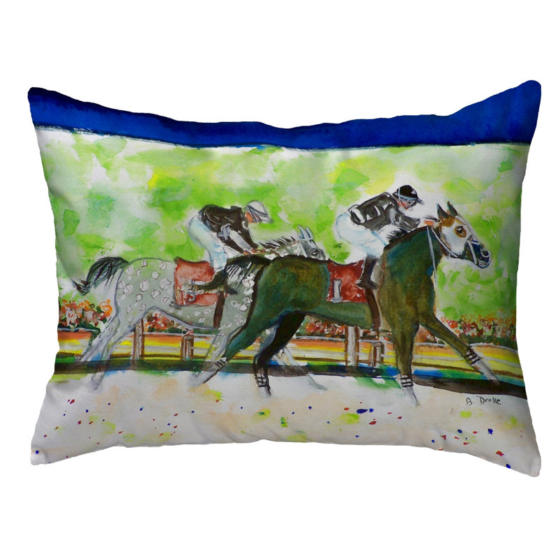  Coussin intérieur / extérieur Close Race, 11 po x 14 po