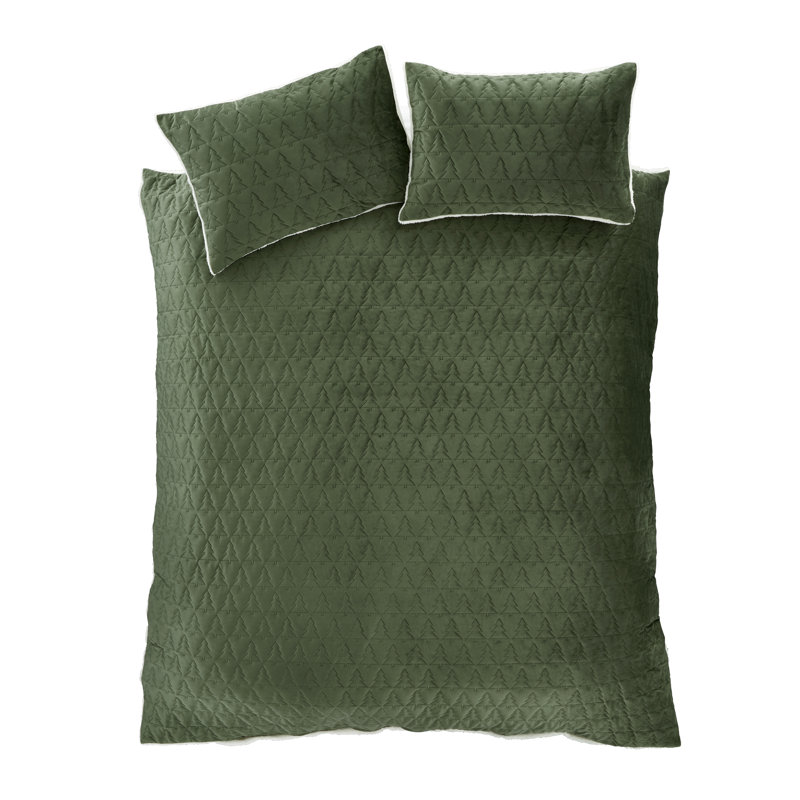 Cosy Soft Christmas Tree Duvet Cover Set, Kingsize - 2 Standard Pillowcases ( 50 x 75 cm )