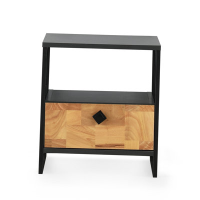 17.72'' W Metal Nightstand
