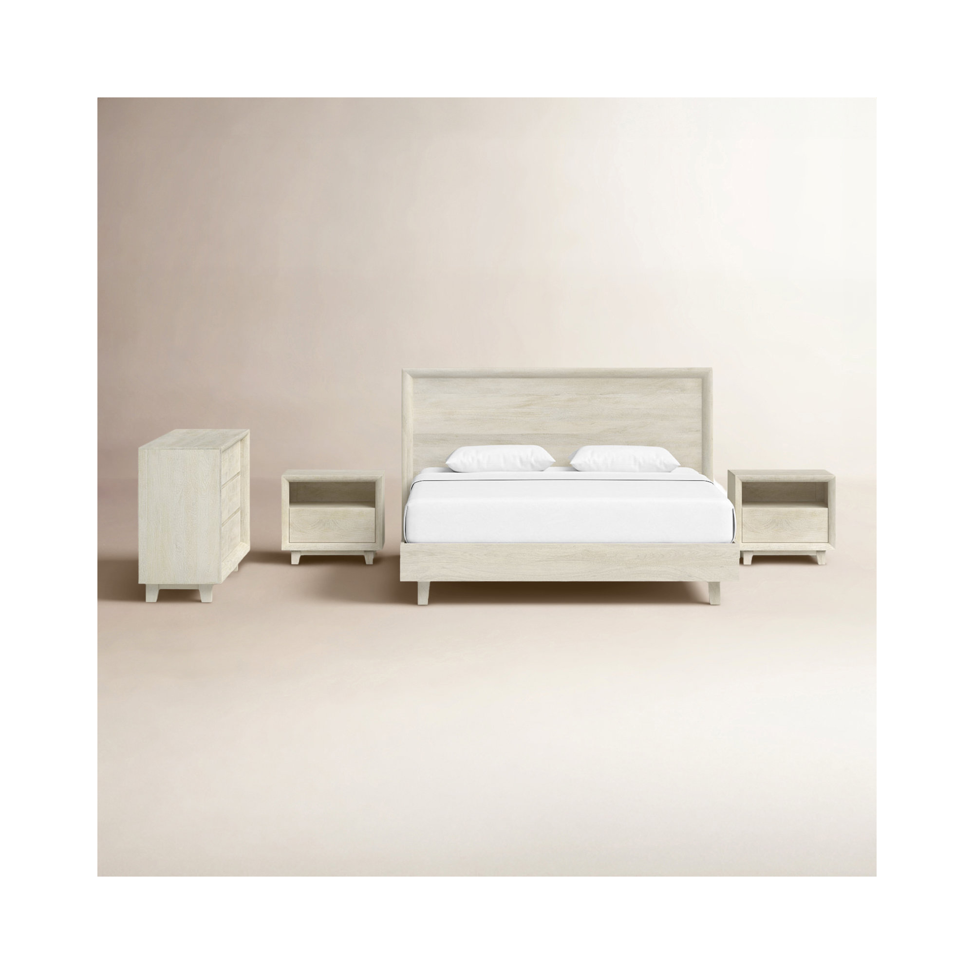 Longfellow 4 Piece Bedroom Set, Queen