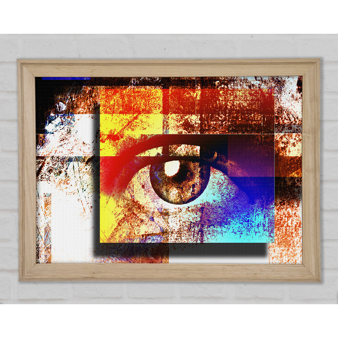 Eye See You - Einzelne Bilderrahmen Kunstdrucke