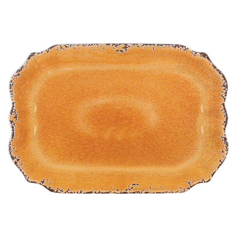 Melamine Tray, Orange