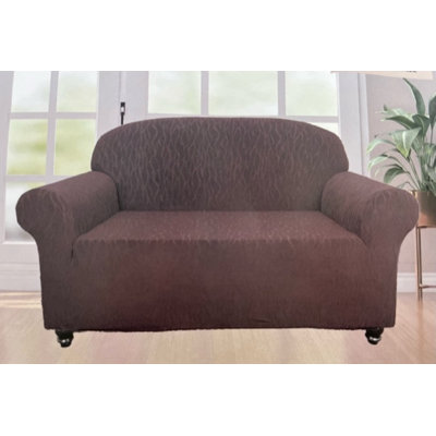 Housse extensible pour causeuse à coussins carrés / rectangulaires