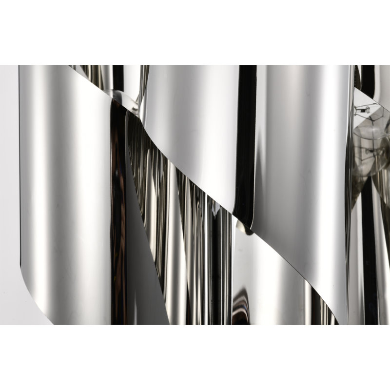 Luminaire suspendu géométrique simple à 4 lumières Brayen