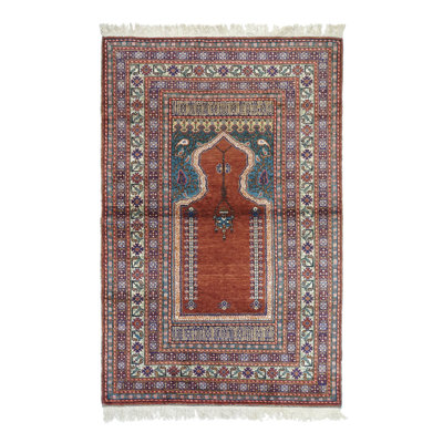 Silk Striped Indoor Rug