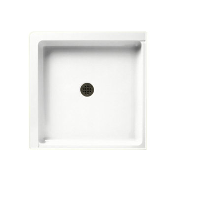 36'' W 36'' D Square Double Shower Base