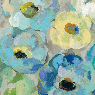 Fleurs bleu sarcelle fraîches II