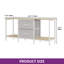 Unfinished Standard Dresser / Chest for TVs up to 49"-1703009317