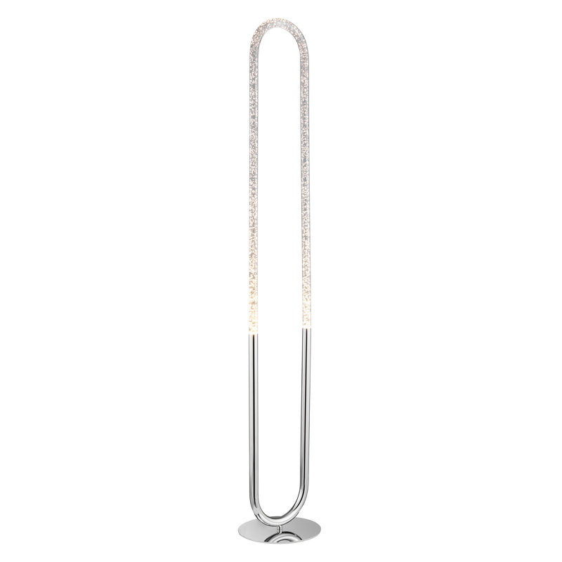 Frasca 55'' LED Novelty Floor Lamp, Chrome