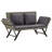 Eltje Steel Garden Bench-672236706