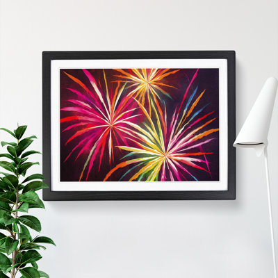 Sensational Fireworks - Framed Print