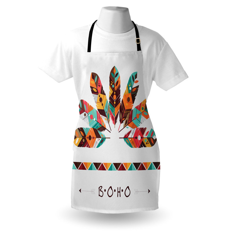 No Pattern Bib Apron