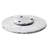 Everly Quinn Rueda Porcelain Marble Stainless Steel Lazy Susan Serving Dish