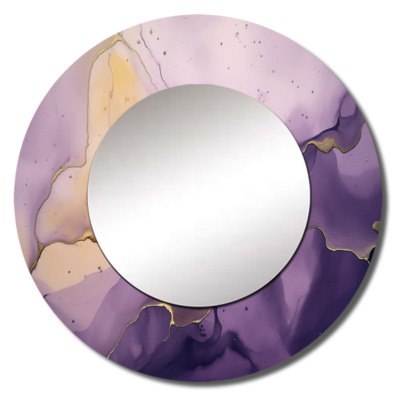 Miroir mural Sablu, 23 po x 23 po