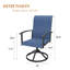 Ensemble de 2 chaises de patio pivotantes-1805282666