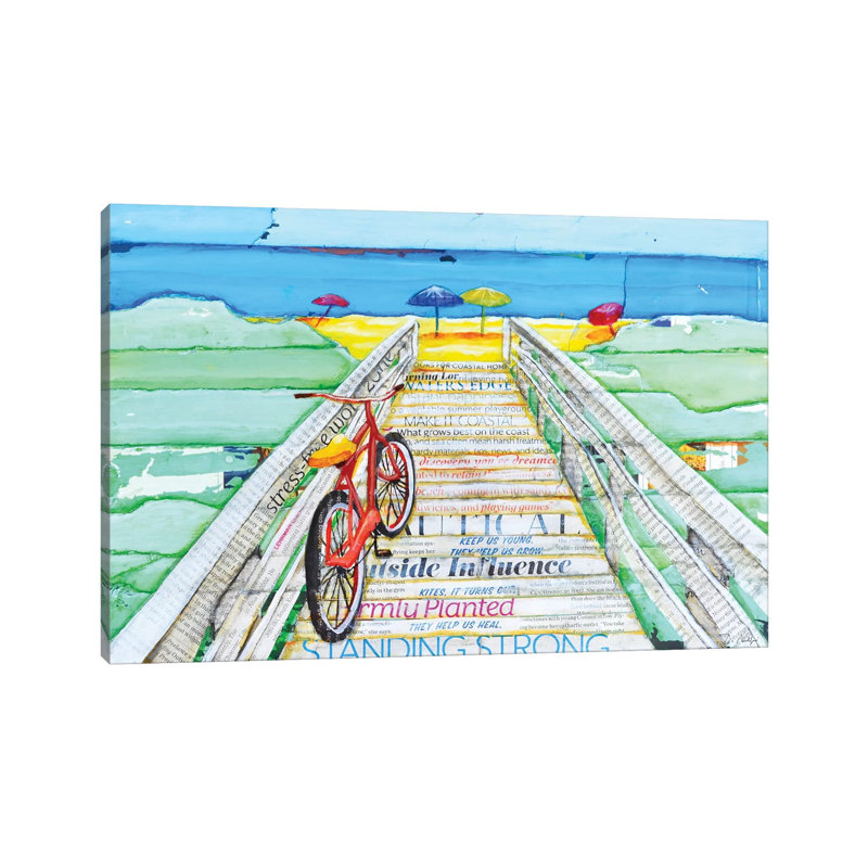 Ride 2 Tide by Danny Phillips - Wrapped Canvas Gallery-Wrapped Canvas Giclée, 20.32 cm H x 30.48 cm W