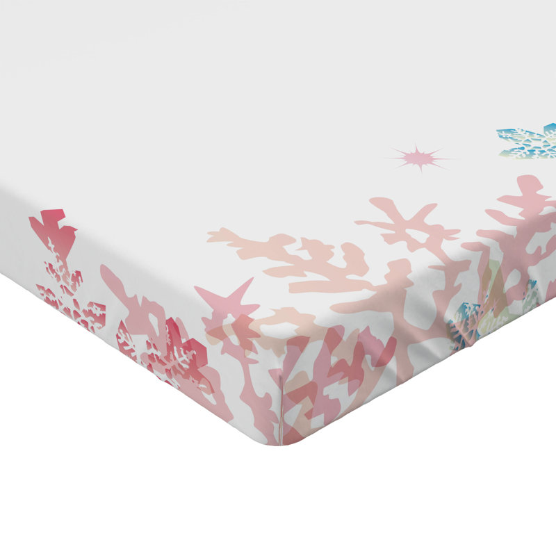 Ensemble de 2 draps-housse Ambesonne Winter, Drap-housse de taille double