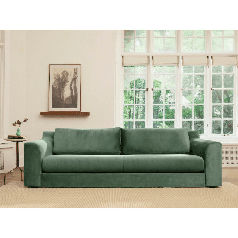 Elevate Sofa 96", Thistle Hemp Blend