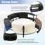 Ensemble de canapés rembourrés beige Spa Spa-718866909