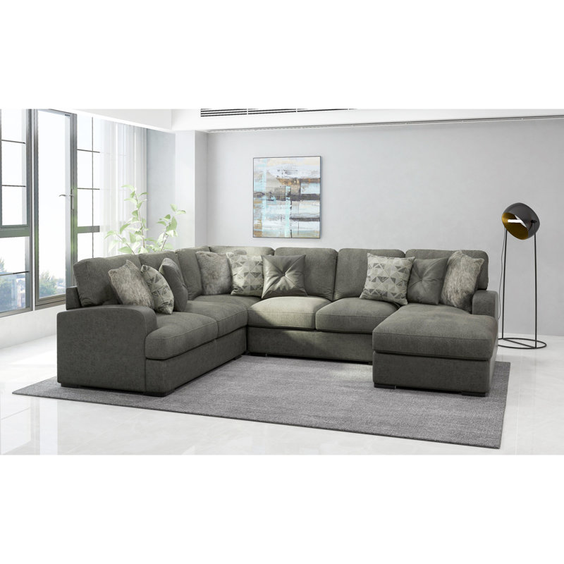 Grennburg Gray Modular 4 Piece Sectional