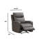Fauteuil inclinable manuel oscillant Casto Graphite