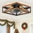 Cissline 16" Farmhouse Flush Mount Ceiling Fan with Remote & App Control and Light Kit