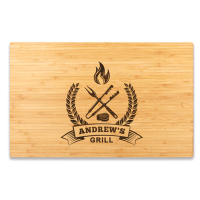 Koyal Wholesale Bamboo Laser Engraved Cutting Board