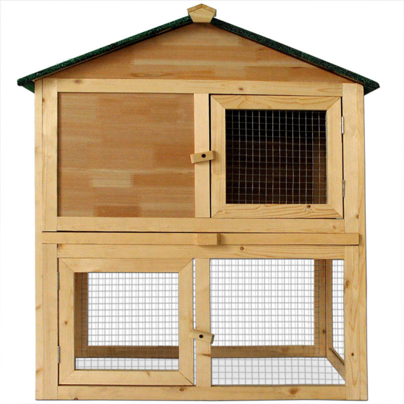 Saniyah Weather Resistant Small Animal Hutch