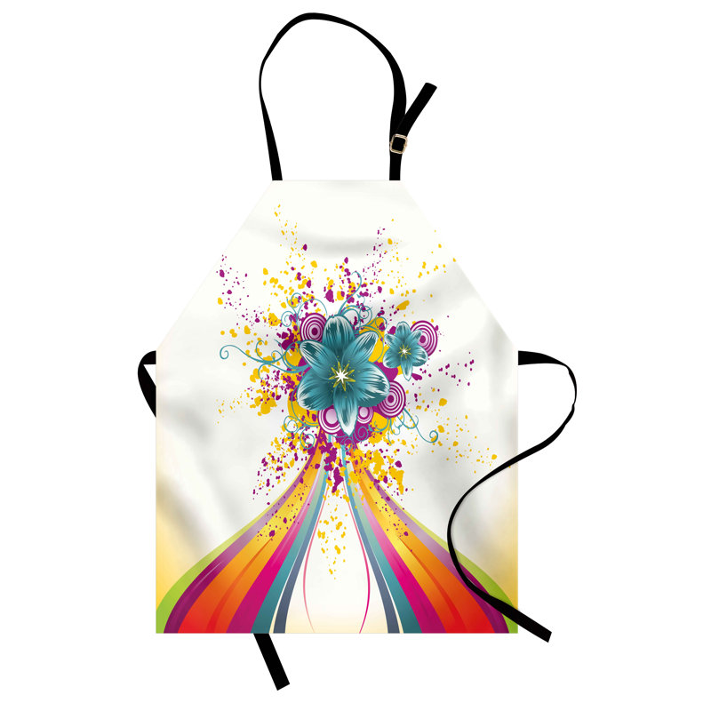 Tablier floral