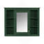 Meuble-lavabo 36 po avec armoire à pharmacie, armoire de rangement moderne avec 2 portes à fermeture douce et meuble-lavabo simple-2083584701-2083584703