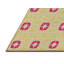 Tapis jaune / rose Power Loom-1415234105