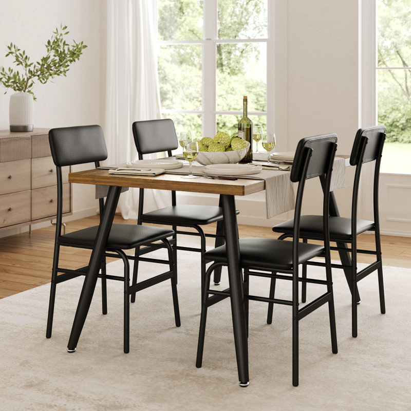 5 - Piece Dining Set, Brown