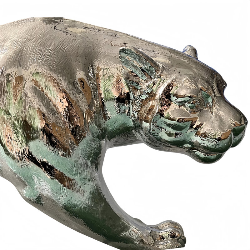 Table basse Panther Sculpture, Silver