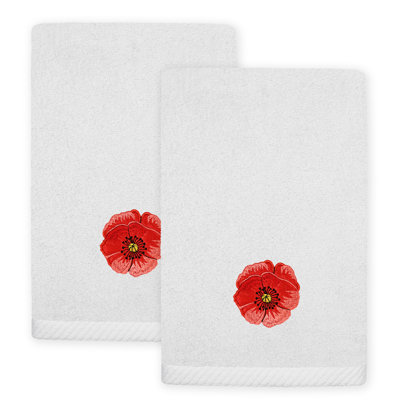 2 Piece Turkish Cotton Fingertip Towel Set