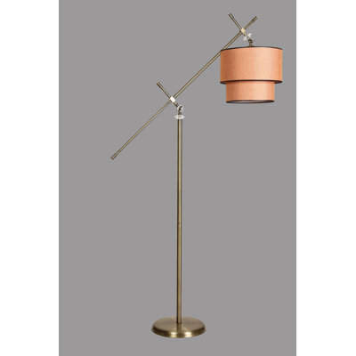 70.87'' Chrome Task Floor Lamp