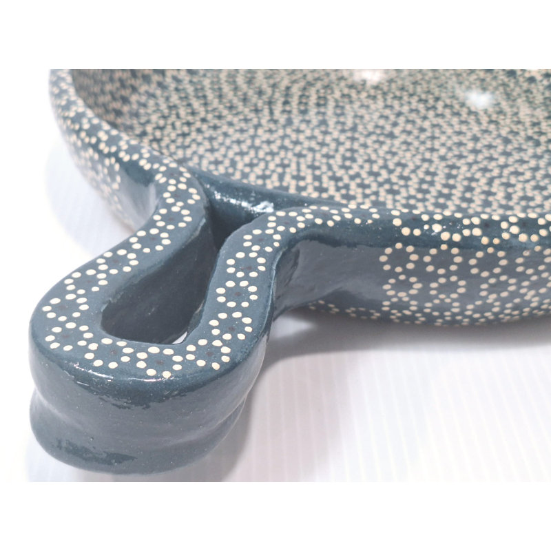 8" Baltic Blue Clay Frying Pan