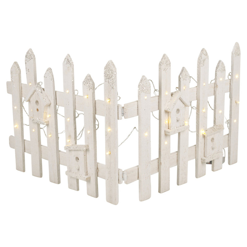 Christmas Bird Decorative Accent, White