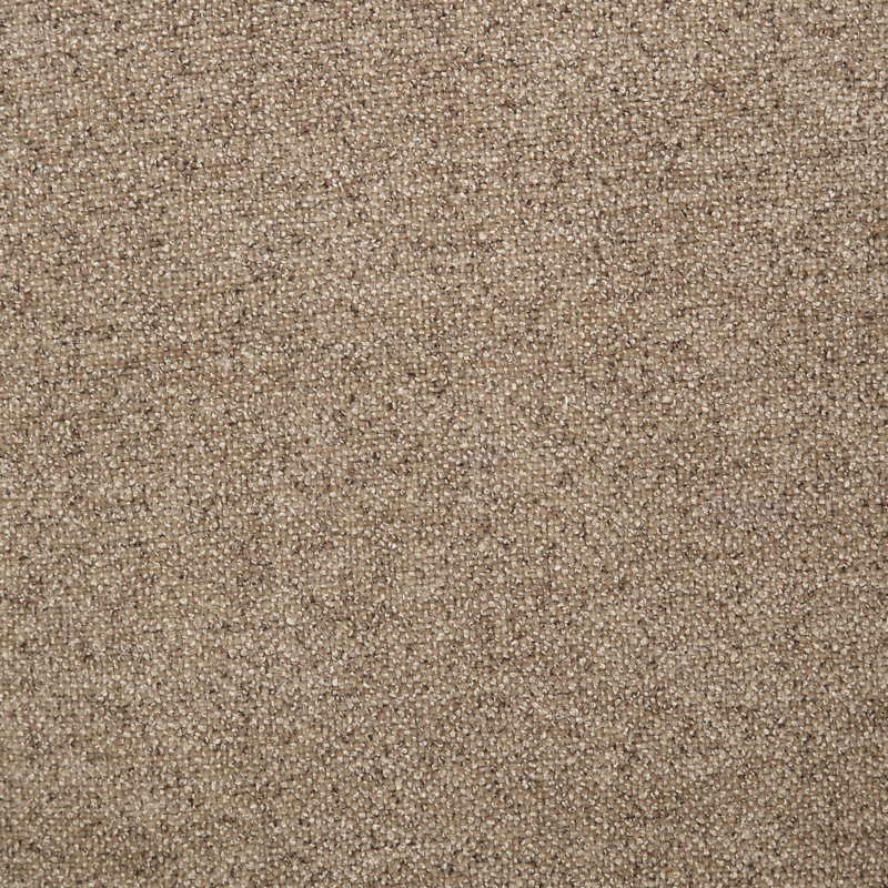 Chameau contemporain - couleur avec capitonnage vertical, mousse superposée et pieds blocs noirs pour un support stable en tissu de style cascade, un coussin décoratif invitant