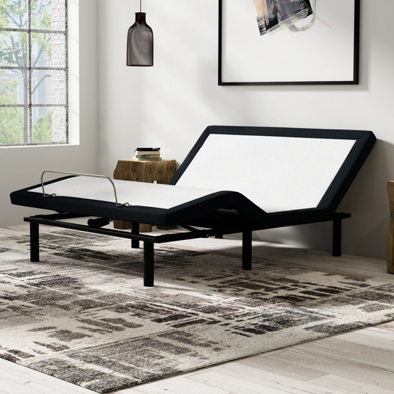 King Bed Adjustable Base: Massages, Zero , Metal Frame Ports, Gravity, 11.22In Package Height