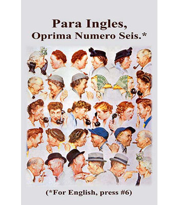 « para ingles » par wilbur pierce, affiche rétro