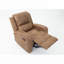 Fauteuil inclinable manuel en cuir synthétique-2003972490