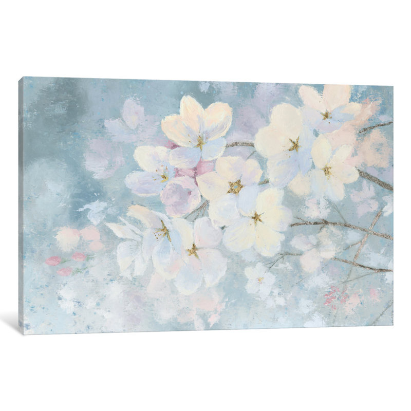 «Splendid Bloom» par James Wiens - reproduction, H 26 po x l 40 po x P 1,5 po, Toile tendue, Non mat