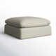 Asher 43'' Oversized Upholstered Ottoman