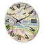 Horloge murale oiseaux sur branche de cerisier-63903697