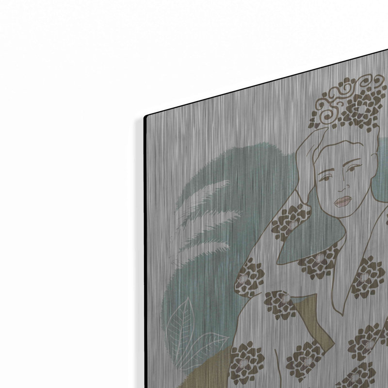 "Cap Esterel II" par Flora Kouta, H 24 po x l 16 po