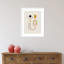 «Sunrise Golden Retro Geometric Abstract» par The Creative Bunch Studio - impression encadrée sur papier-1751647816-1751647819