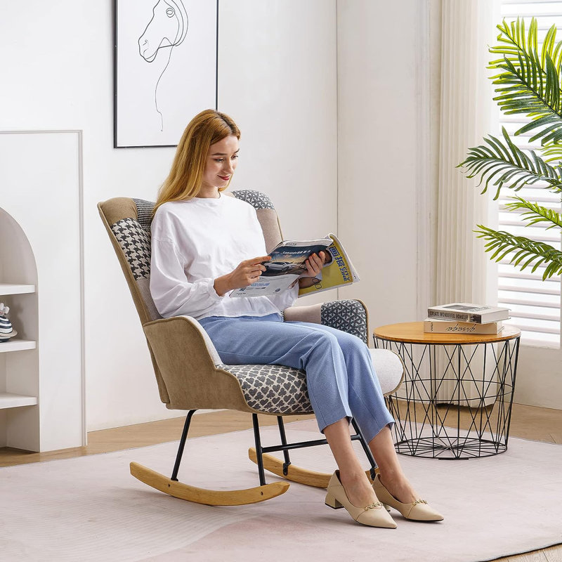Chaise berçante Blanscet