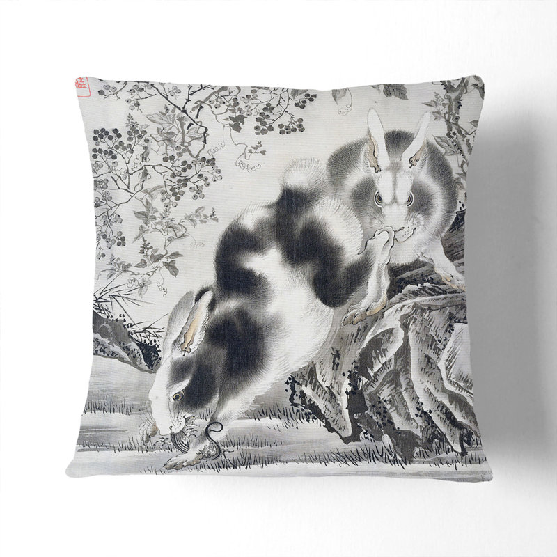 Square Throw Cushion, Black, 40cm H x 40cm W x 15cm D