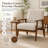 Bridgeview Mid Century Upholstered Accent Chair-1404171778